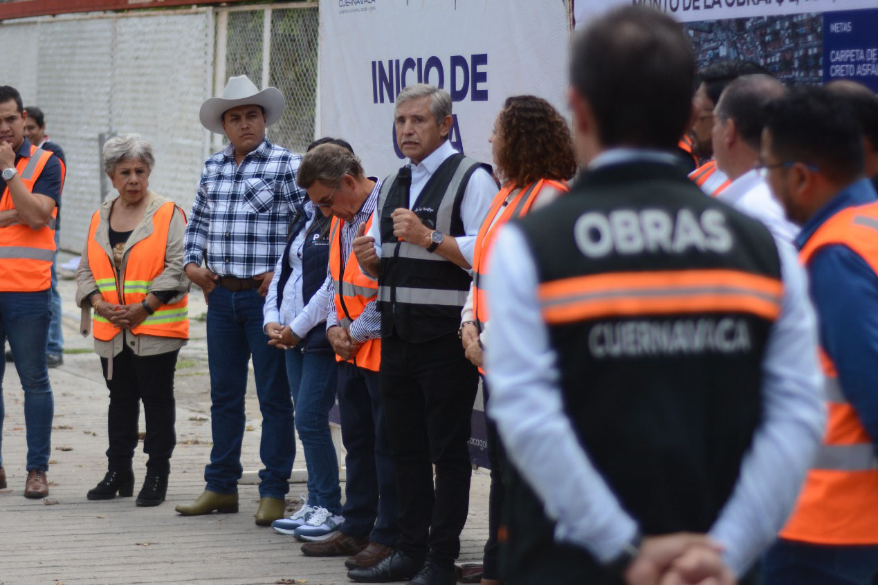 JOSÉ LUIS URIÓSTEGUI DA BANDERAZO A OBRA DE REHABILITACIÓN DE LA LÍNEA DE CONDUCCIÓN Y DESCARGA EN EL POZO DE AGUA DE DELICIAS PRIVADA