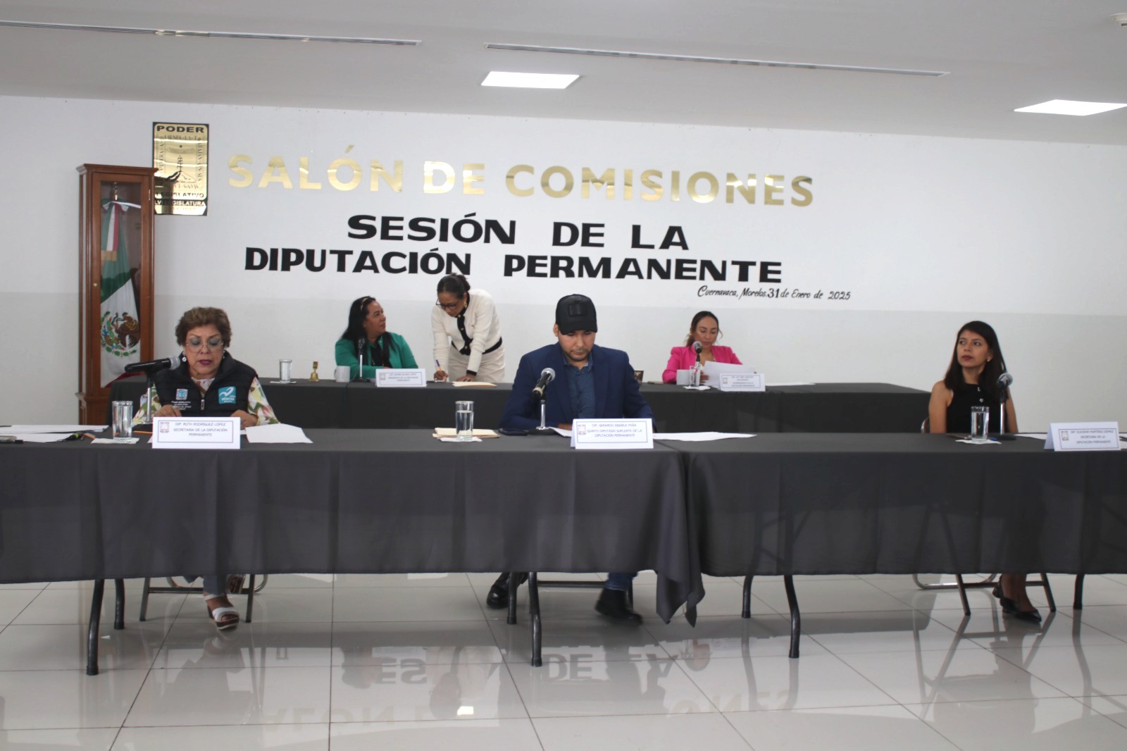 Clausura Congreso de Morelos trabajos de su diputación permanente