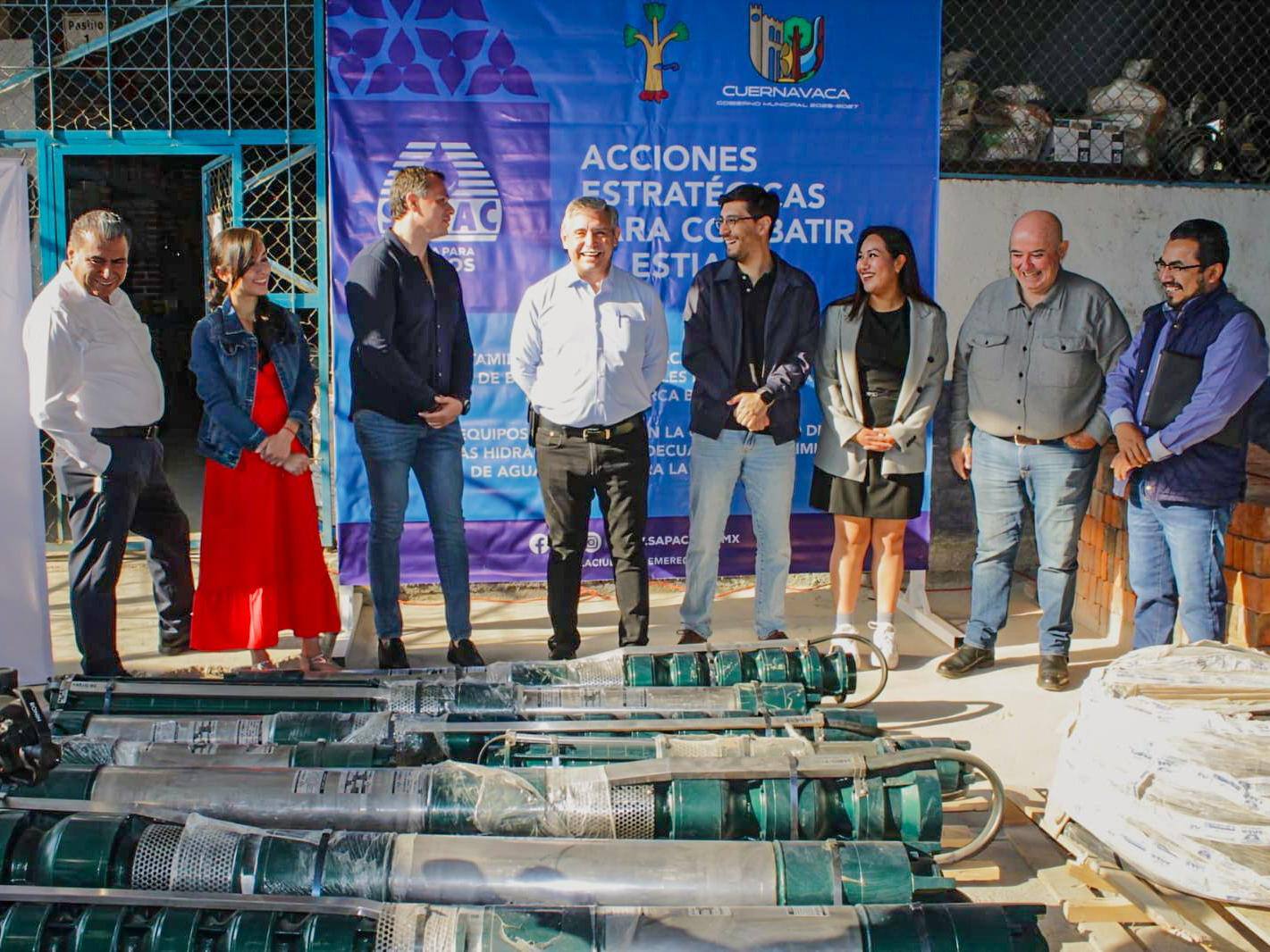 Refuerza medidas de infraestructura hídrica el ayuntamiento de Cuernavaca ante la temporada de estiaje