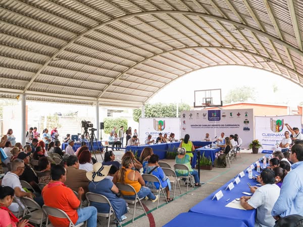 Con gran participación ciudadana se llevó a cabo la cuarta sesión de Cabildo Abierto en Cuernavaca