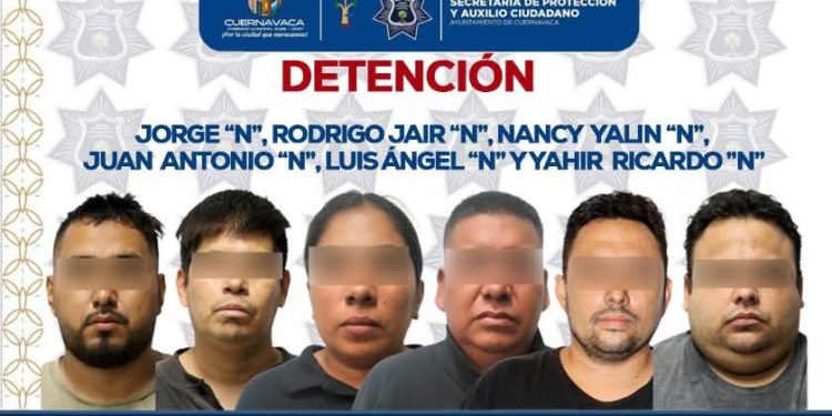 Desmantelan la SEPRAC grupo delictivo dedicado al robo de vehículos en Cuernavaca