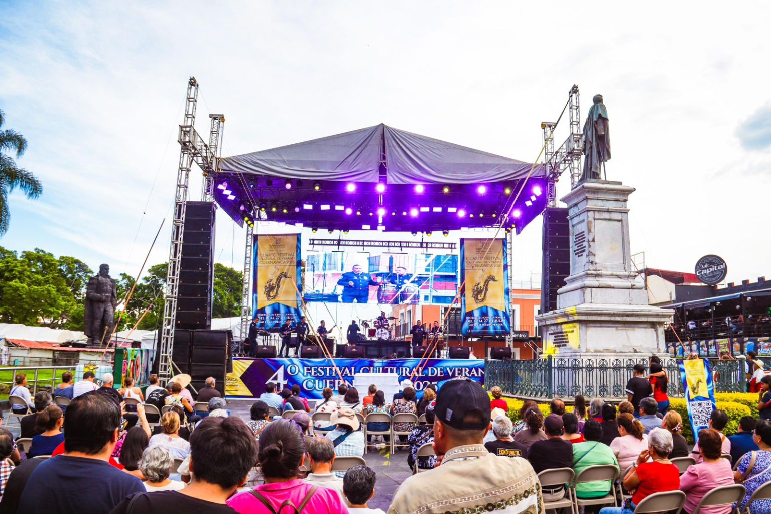 Arte y cultura llenan de vida el segundo día del Festival Cultural de Verano en Cuernavaca