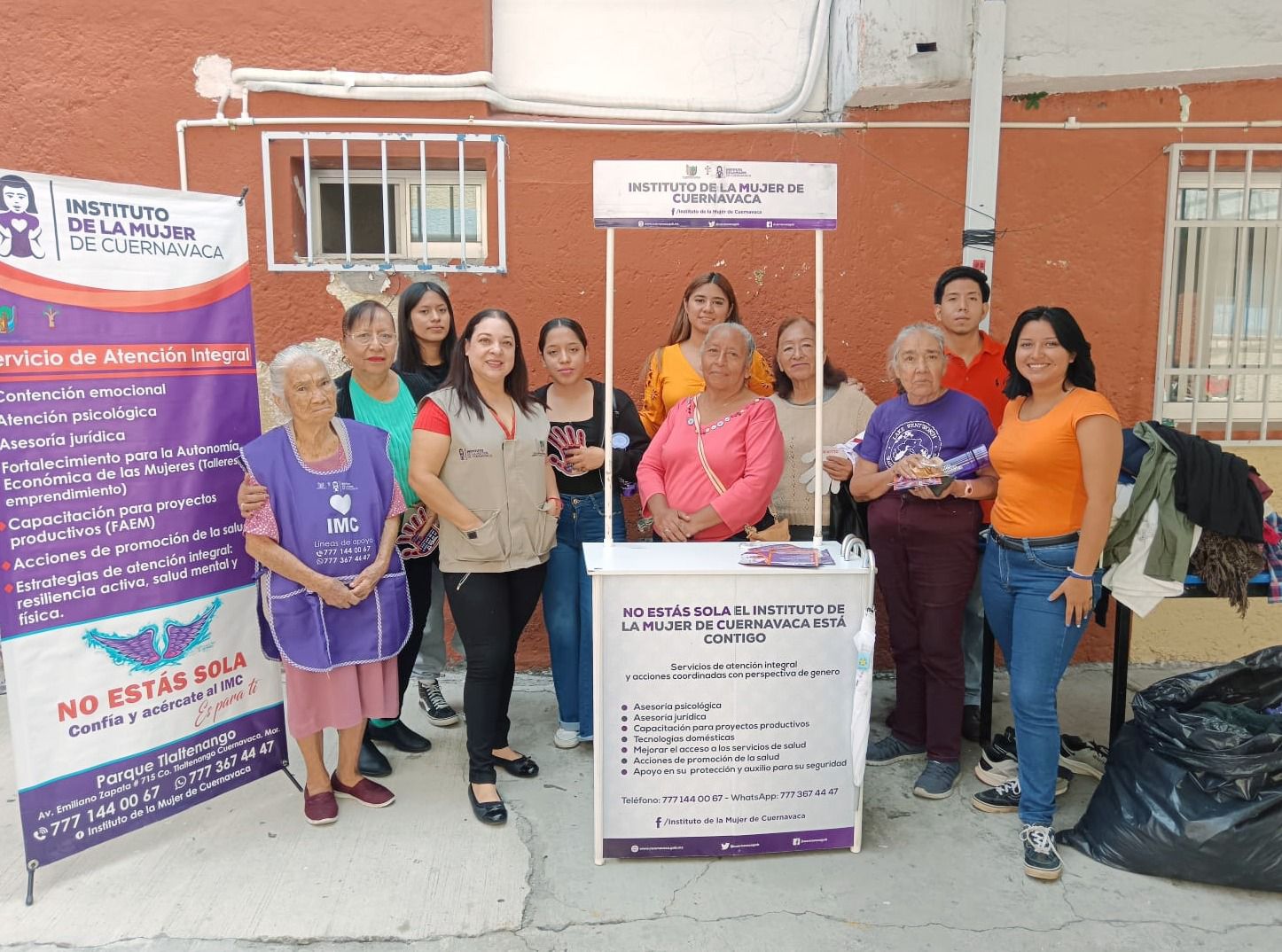 Instituto de la Mujer de Cuernavaca lleva servicios gratuitos a colonias y poblados