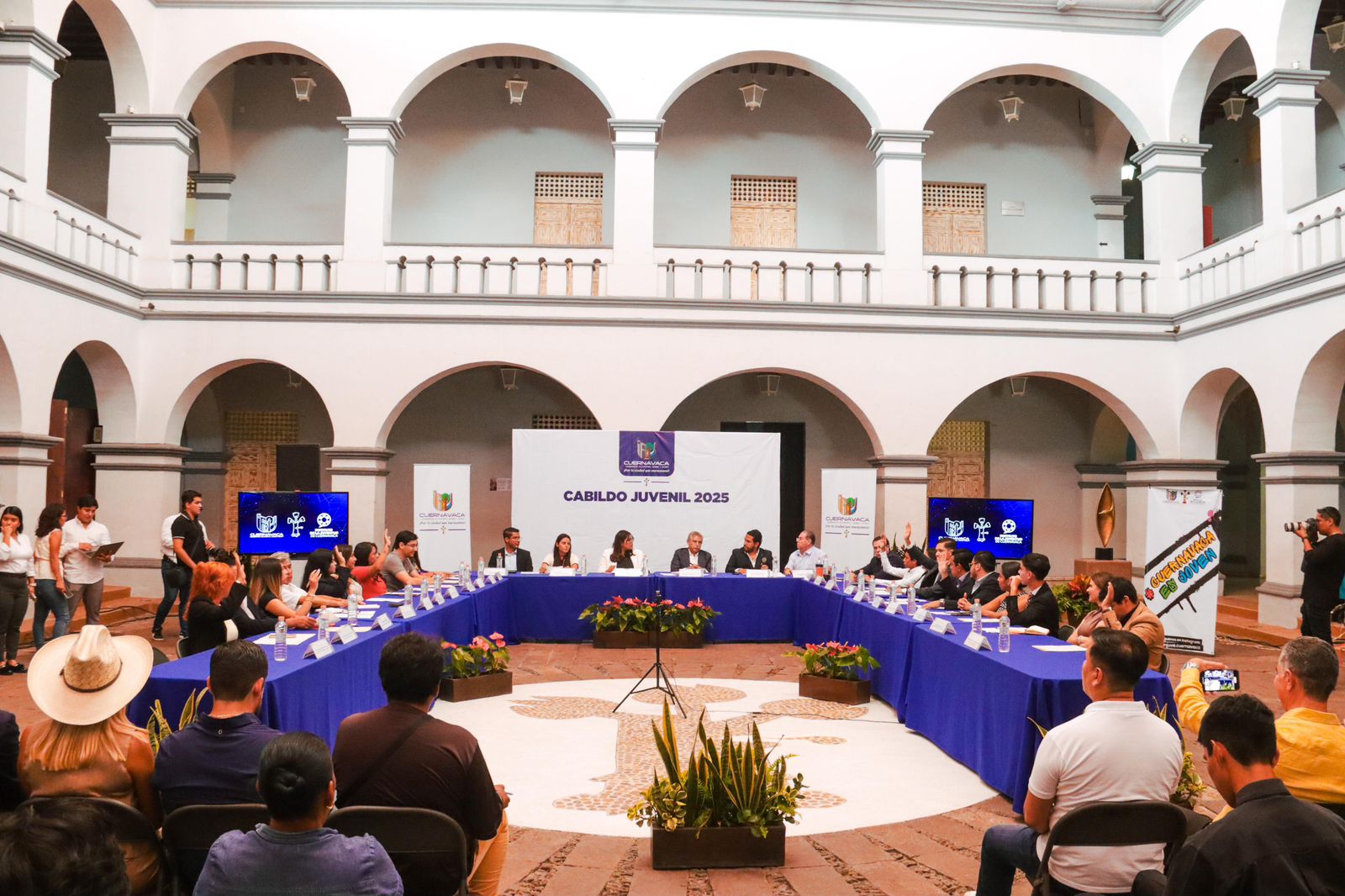 Gobierno de Cuernavaca impulsa el Cabildo Juvenil como ejercicio democrático