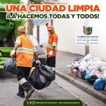 Llaman a ciudadanía a colaborar para mantener limpia Cuernavaca