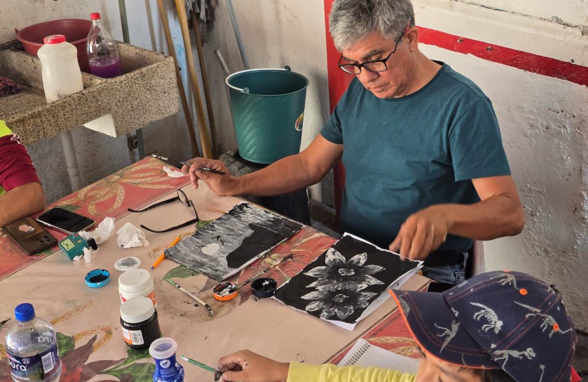 Cuernavaca impulsa identidad y participación con taller de muralismo en Tlaltenango