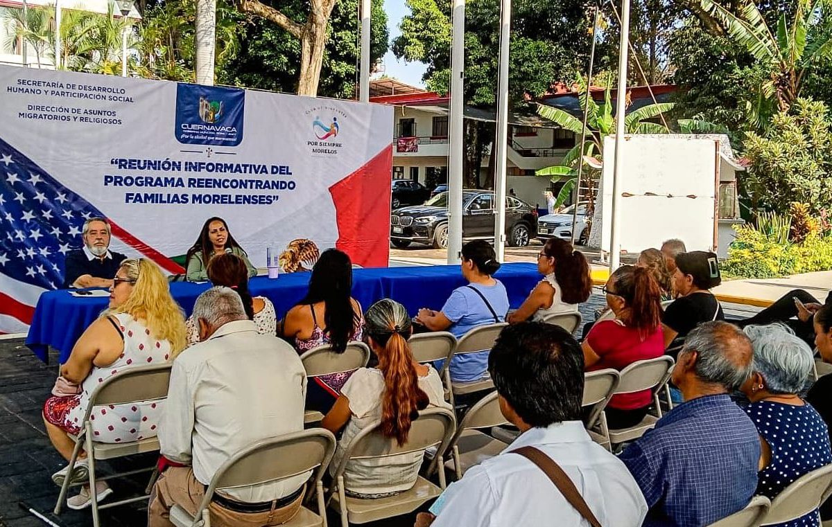 Cuernavaca impulsa programas seguros para el reencuentro de familias migrantes