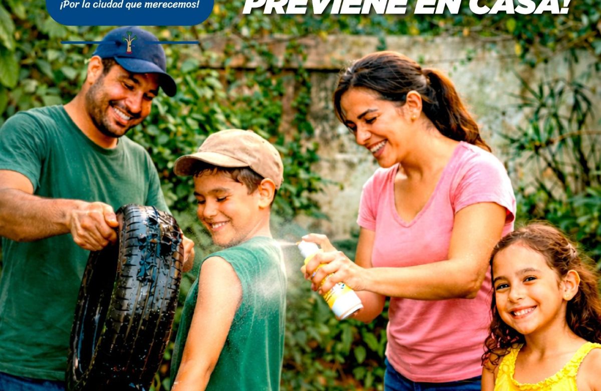 Llama Ayuntamiento de Cuernavaca a reforzar la prevención en casa contra enfermedades transmitidas por vector