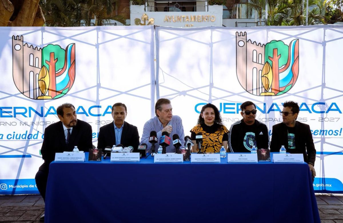 Cuernavaca fortalece la convivencia social con concierto de la banda de ska “La Resortera” en Plaza Jardín Juárez