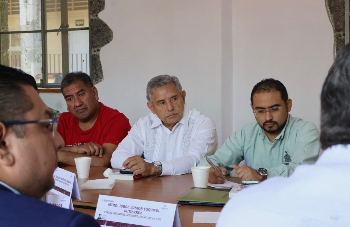 Cuernavaca, Huitzilac y Tepoztlán coordinan estrategias en la Mesa de Paz Regional