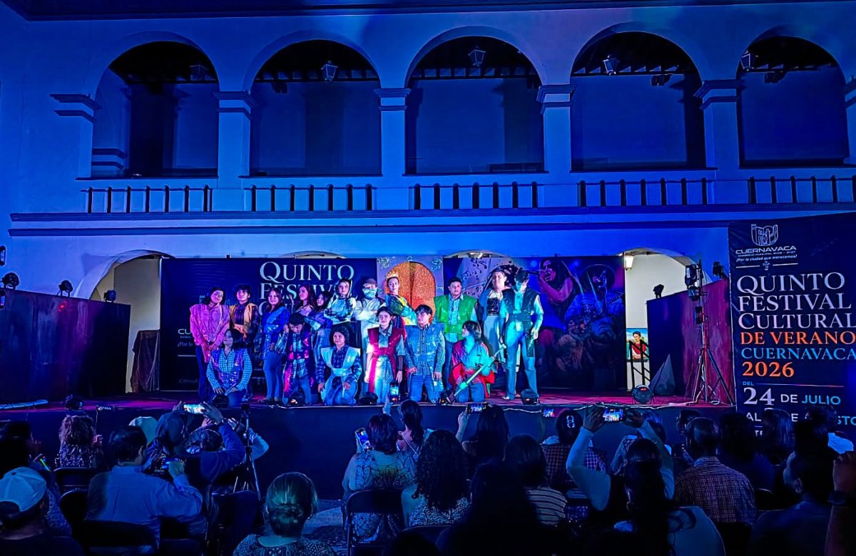 Música y teatro abarrotan el Centro Histórico durante el primer fin de semana del Festival Cultural de Verano 2026