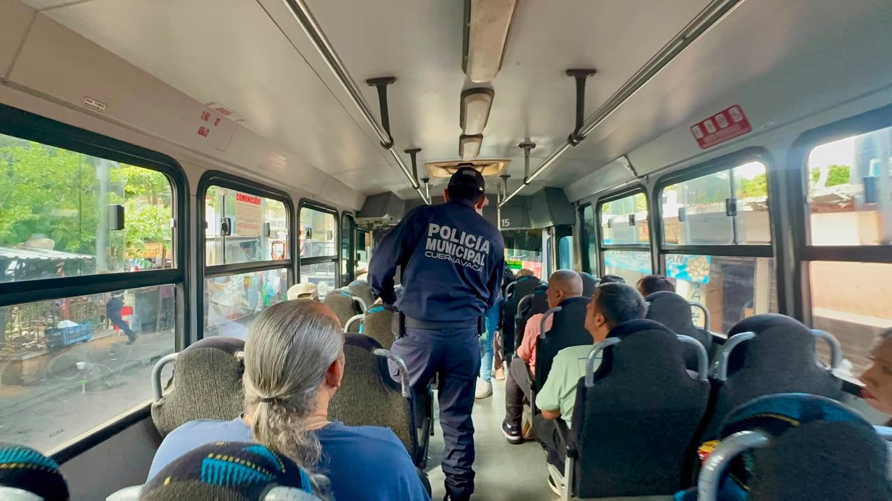 SEPRAC y corporaciones de los tres órdenes de gobierno despliegan el Operativo Interinstitucional «Máxima Presencia» en Cuernavaca