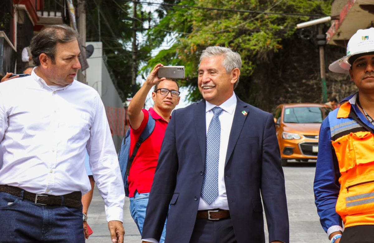 Avanza Cuernavaca en la recuperación integral de calles del Centro Histórico
