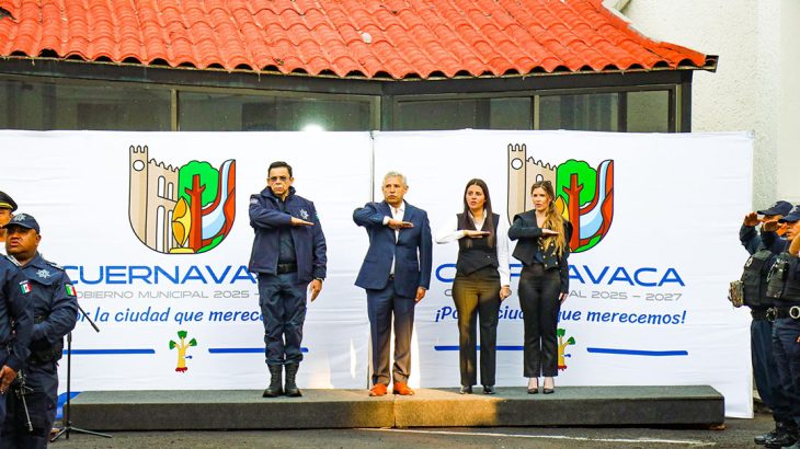 Cuernavaca fortalece su compromiso con la seguridad en el marco del Día de la Constitución