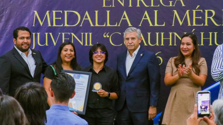 Cuernavaca reconoce a las juventudes que con su talento y compromiso ya están transformando la ciudad