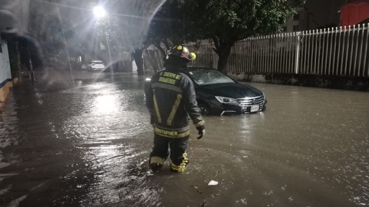 SEPRAC mantiene atención operativa ante lluvias y atiende reportes de inundaciones y derrumbe en Cuernavaca