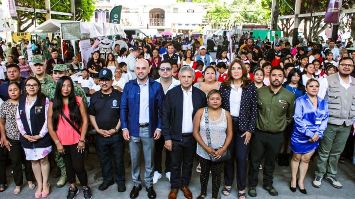 José Luis Urióstegui encabeza la Feria de Paz en La Lagunilla y toma protesta al nuevo Comité de Paz vecinal
